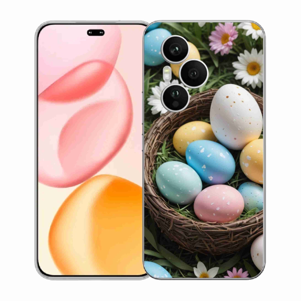Gelový kryt mmCase na Honor 400 Pro - velikonoční vajíčka 2