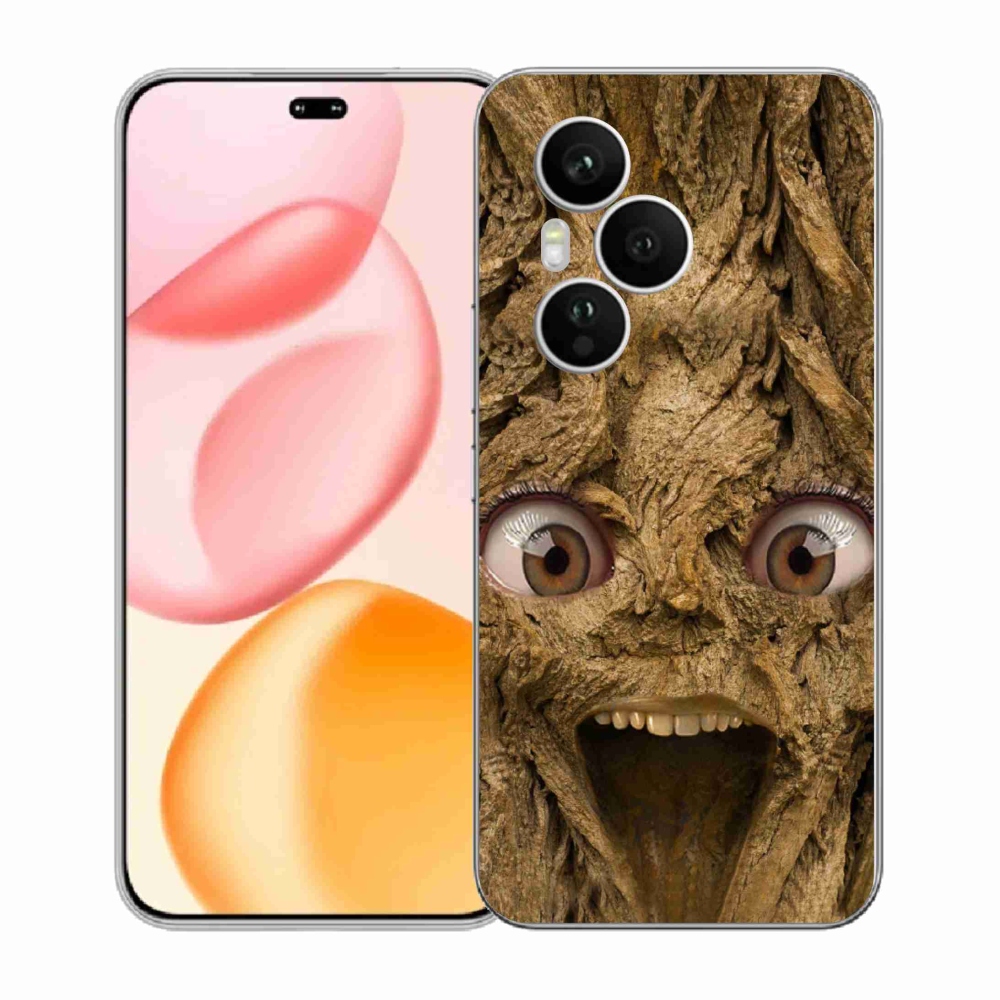 Gelový kryt mmCase na Honor 400 Pro - veselý strom s očima