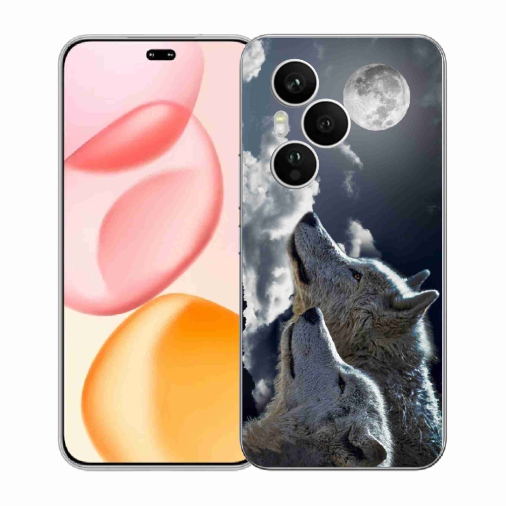 Gelový kryt mmCase na Honor 400 Pro - vlci