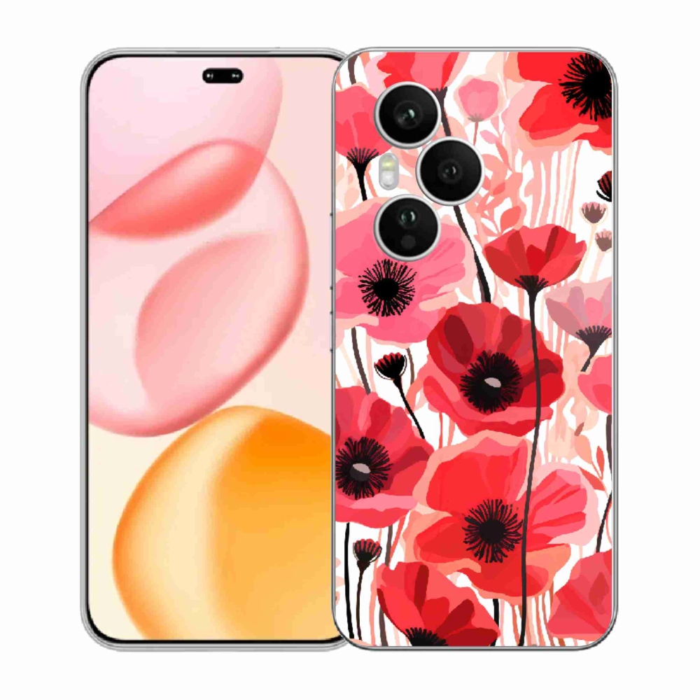 Gelový kryt mmCase na Honor 400 Pro - vlčí mák 1