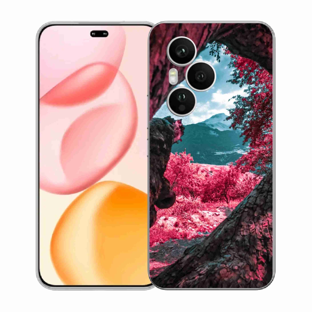 Gelový kryt mmCase na Honor 400 Pro - výhled na hory