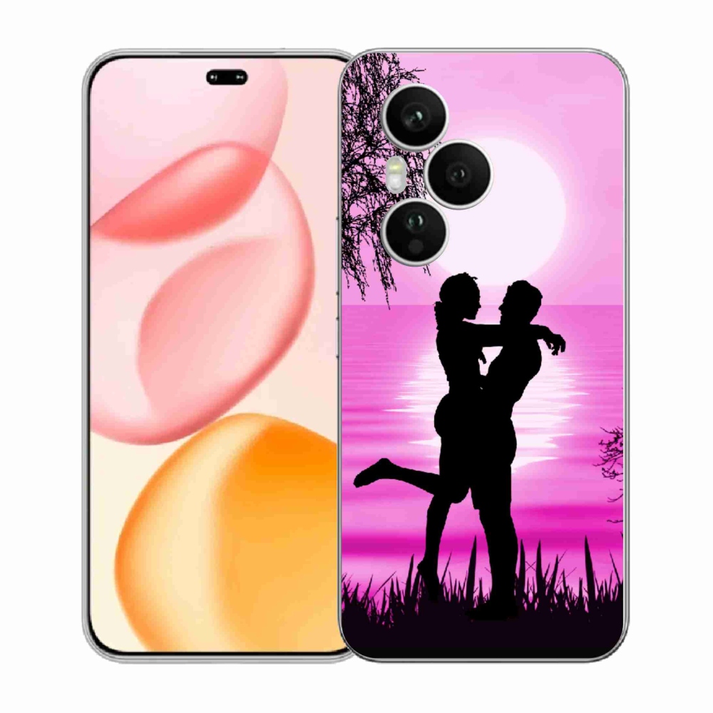 Gelový kryt mmCase na Honor 400 Pro - západ slunce