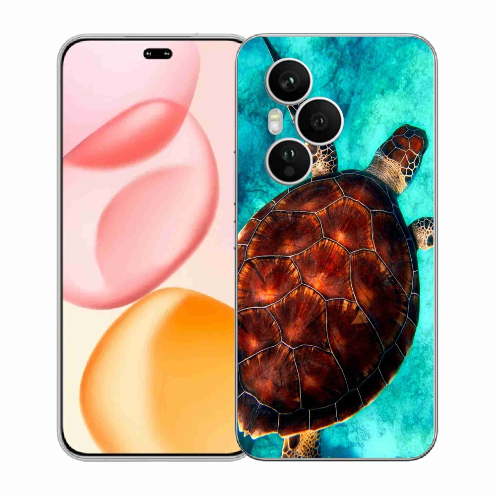 Gelový kryt mmCase na Honor 400 Pro - želva
