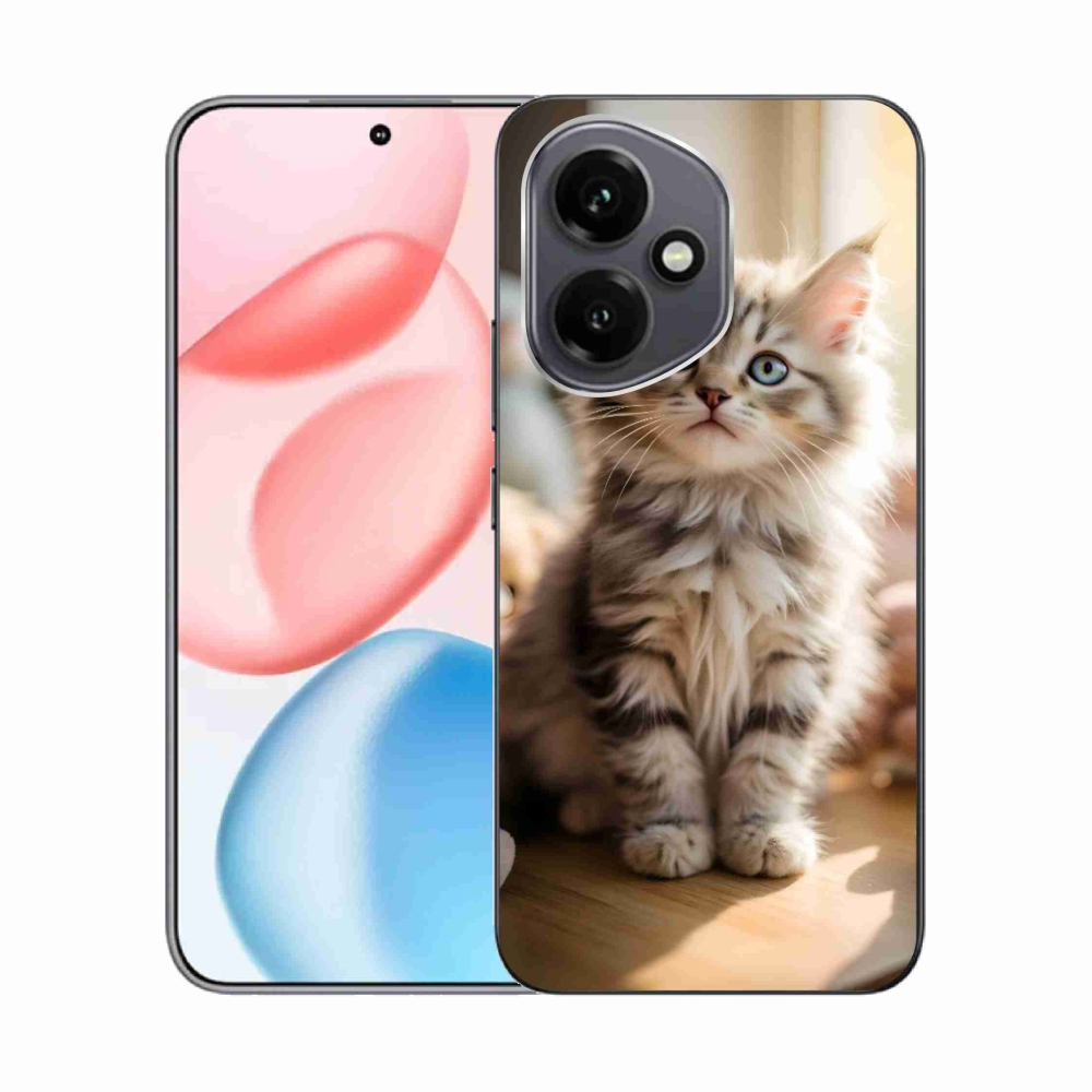 Gelový kryt mmCase na Honor 400 - roztomilé kotě 10