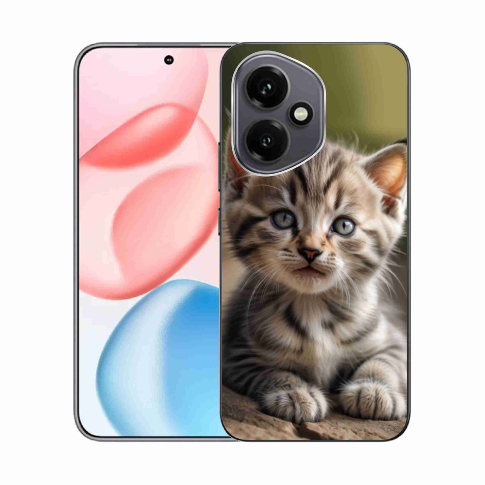 Gelový kryt mmCase na Honor 400 - roztomilé kotě 9