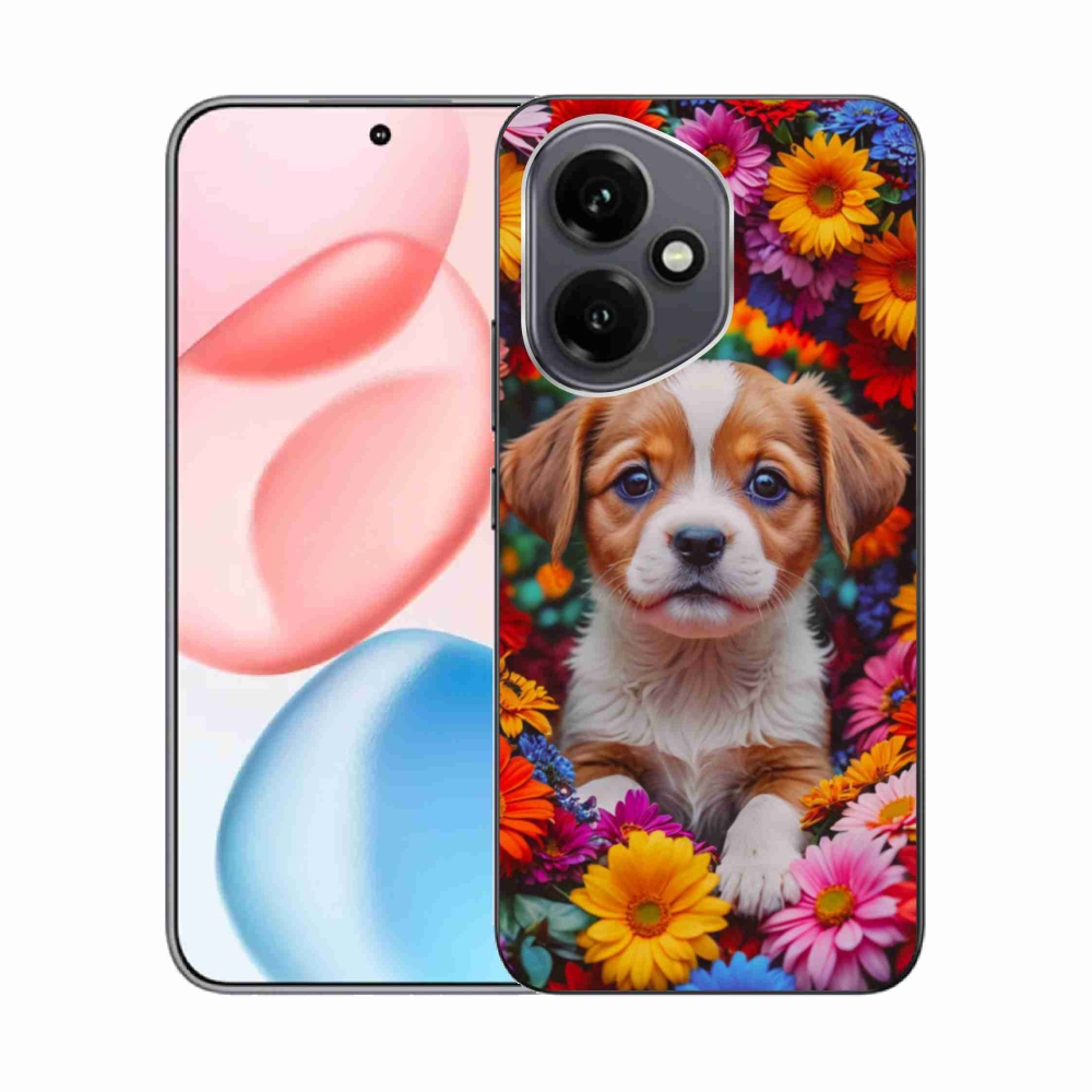 Gelový kryt mmCase na Honor 400 - roztomilé štěně