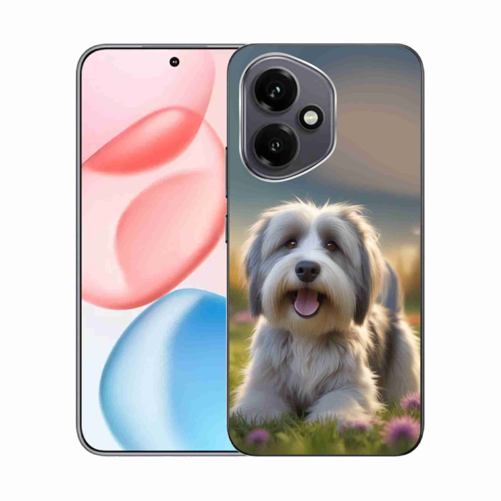 Gelový kryt mmCase na Honor 400 - roztomilý havanský psík