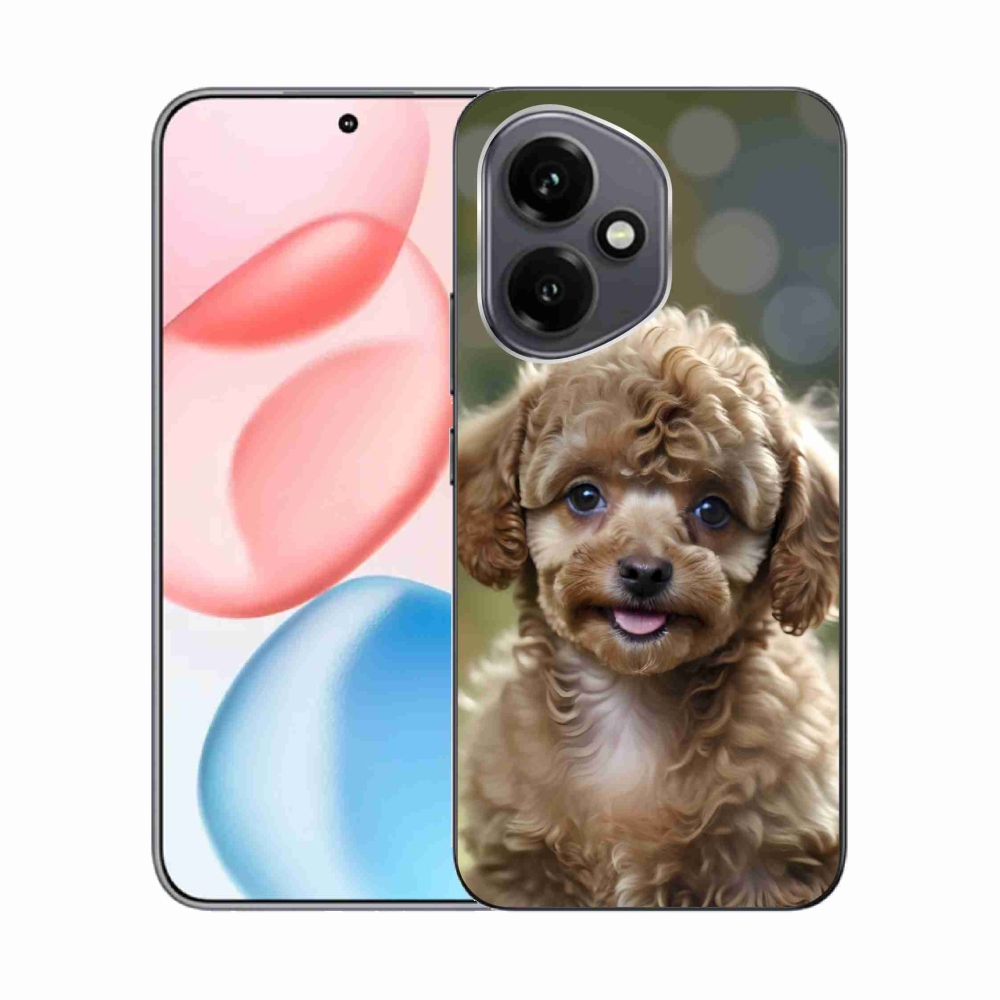 Gelový kryt mmCase na Honor 400 - roztomilý pudl