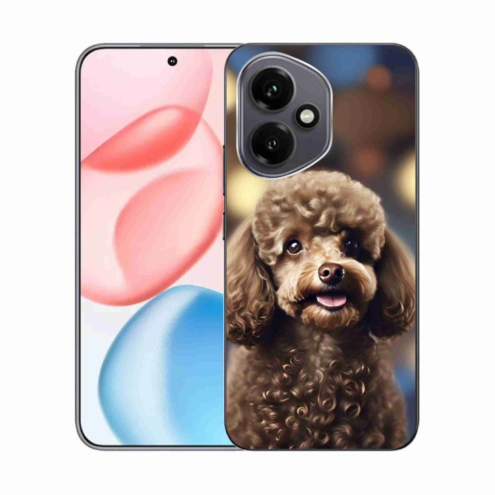Gelový kryt mmCase na Honor 400 - roztomilý pudl