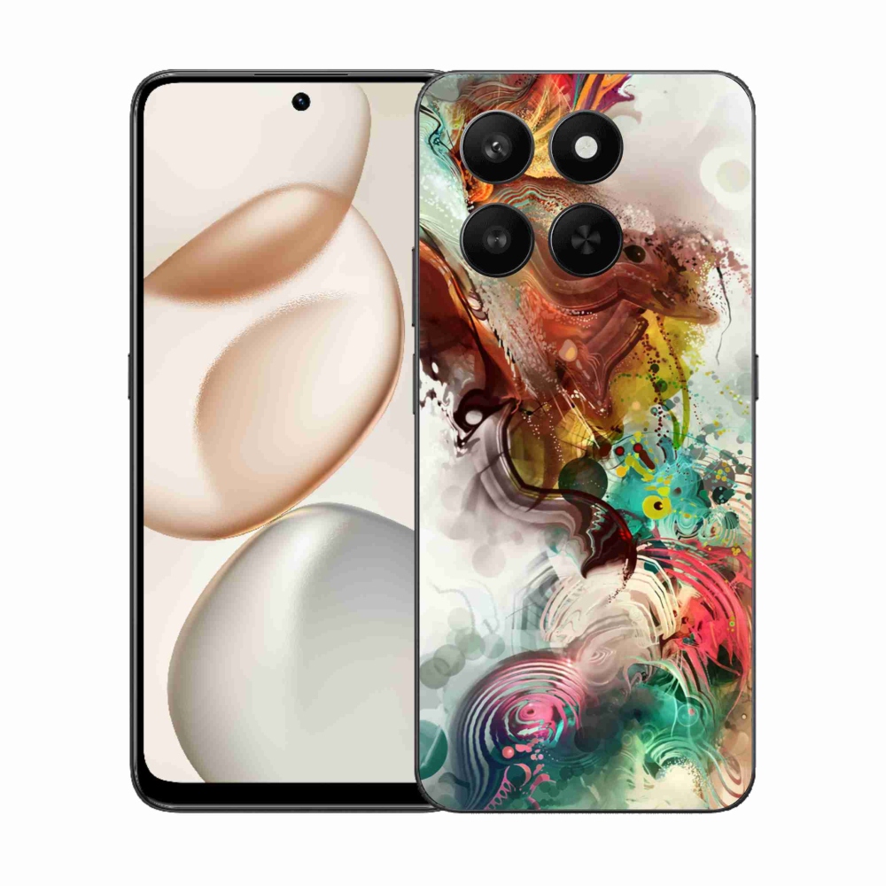 Gelový kryt mmCase na Honor 400 Smart 5G/4G/Honor X7d - abstrakt 1