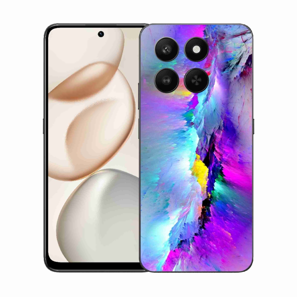 Gelový kryt mmCase na Honor 400 Smart 5G/4G/Honor X7d - abstrakt