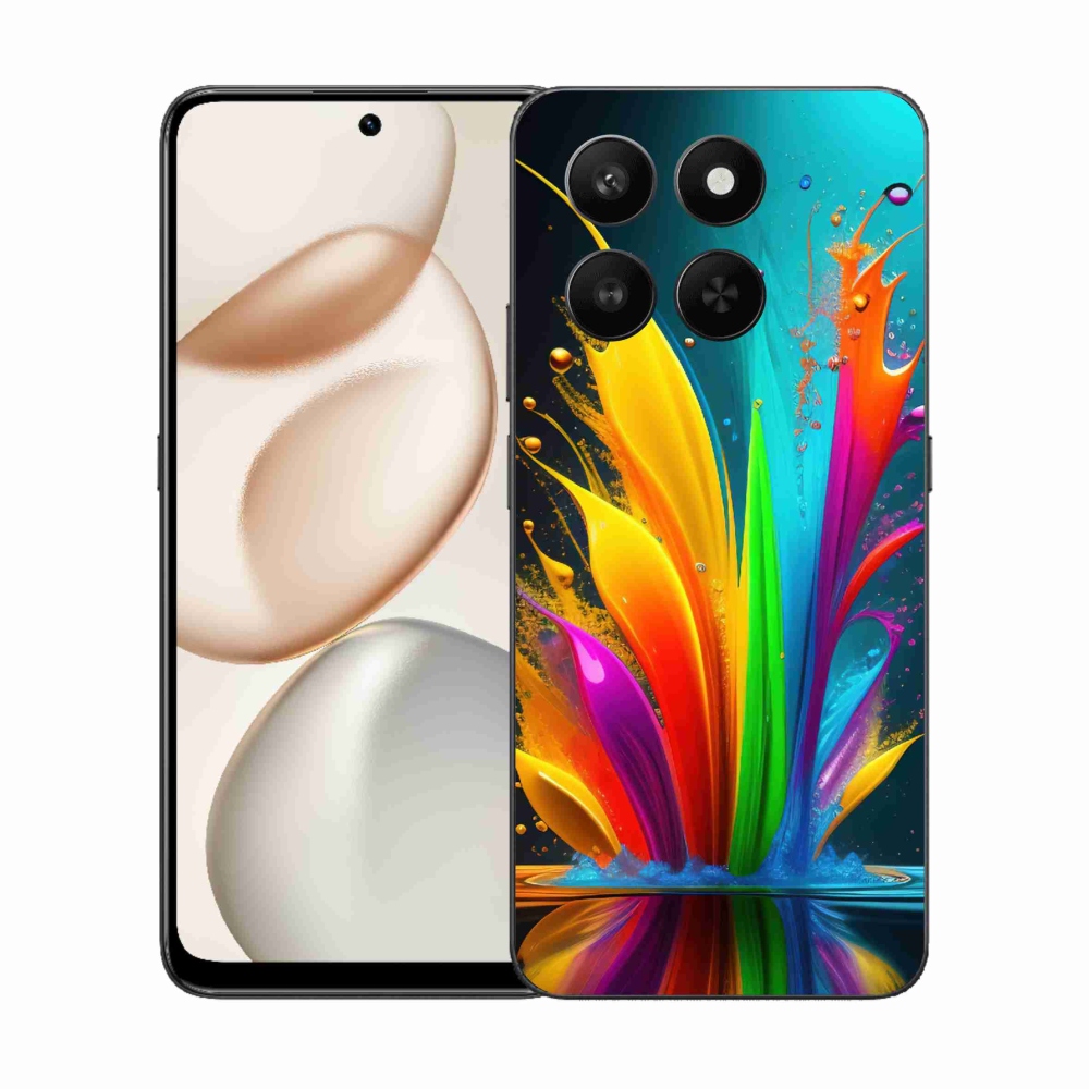 Gelový kryt mmCase na Honor 400 Smart 5G/4G/Honor X7d - abstraktní motiv 1