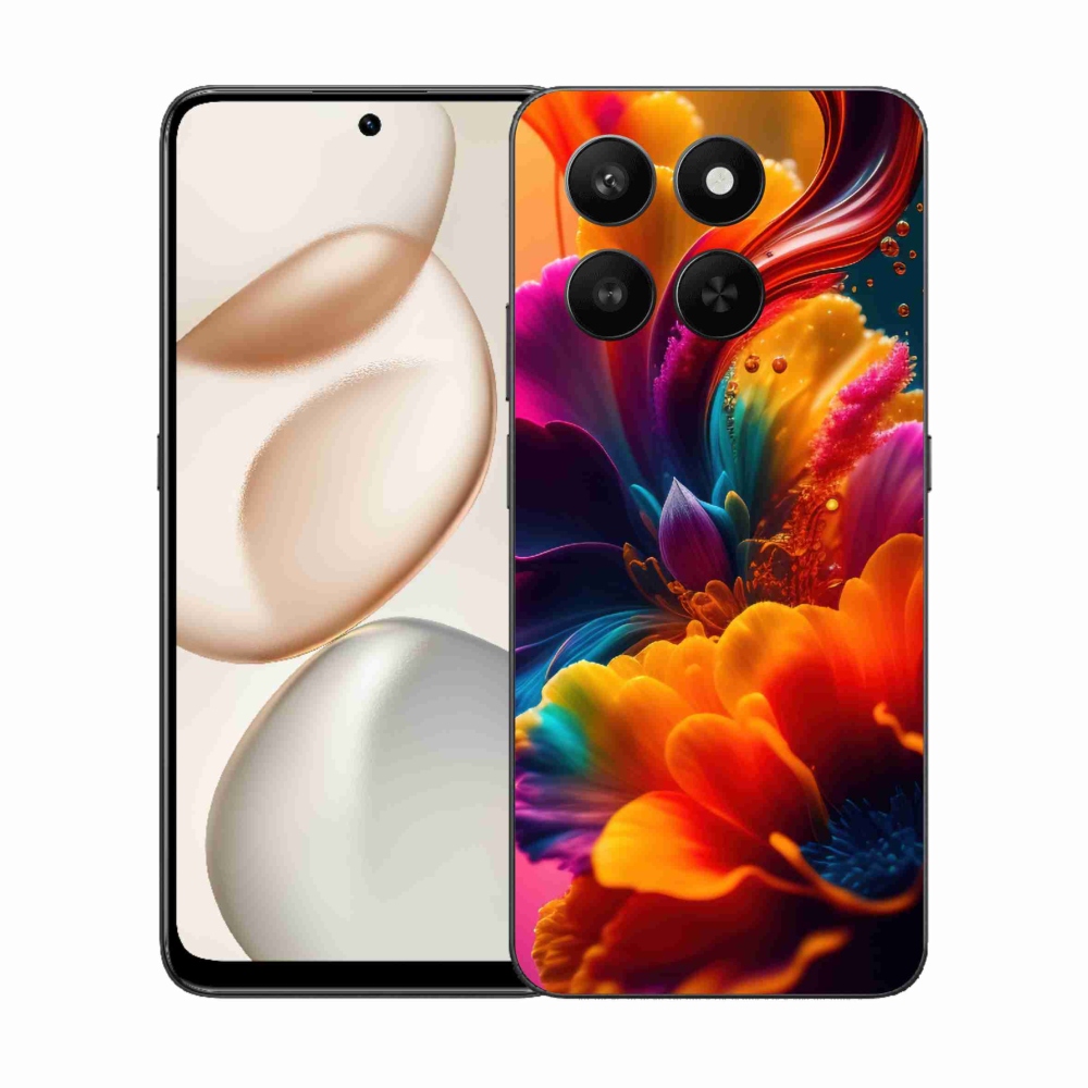 Gelový kryt mmCase na Honor 400 Smart 5G/4G/Honor X7d - abstraktní motiv 2