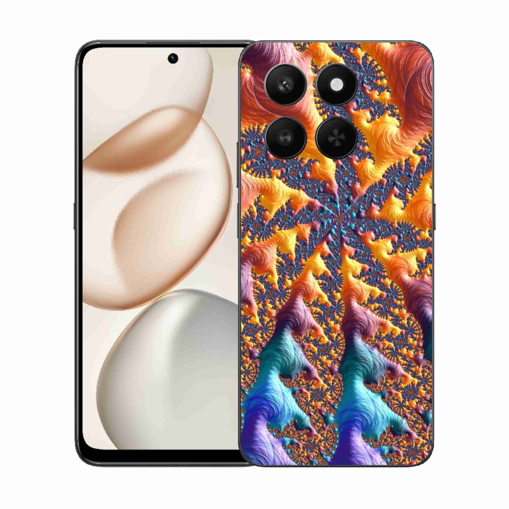 Gelový kryt mmCase na Honor 400 Smart 5G/4G/Honor X7d - abstraktní motiv 23