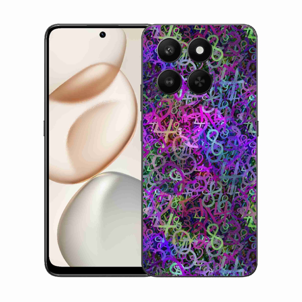 Gelový kryt mmCase na Honor 400 Smart 5G/4G/Honor X7d - abstraktní motiv 25