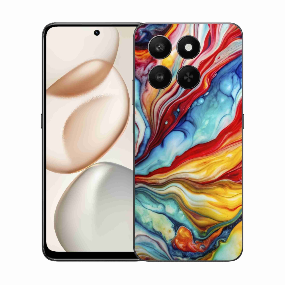 Gelový kryt mmCase na Honor 400 Smart 5G/4G/Honor X7d - abstraktní motiv 58