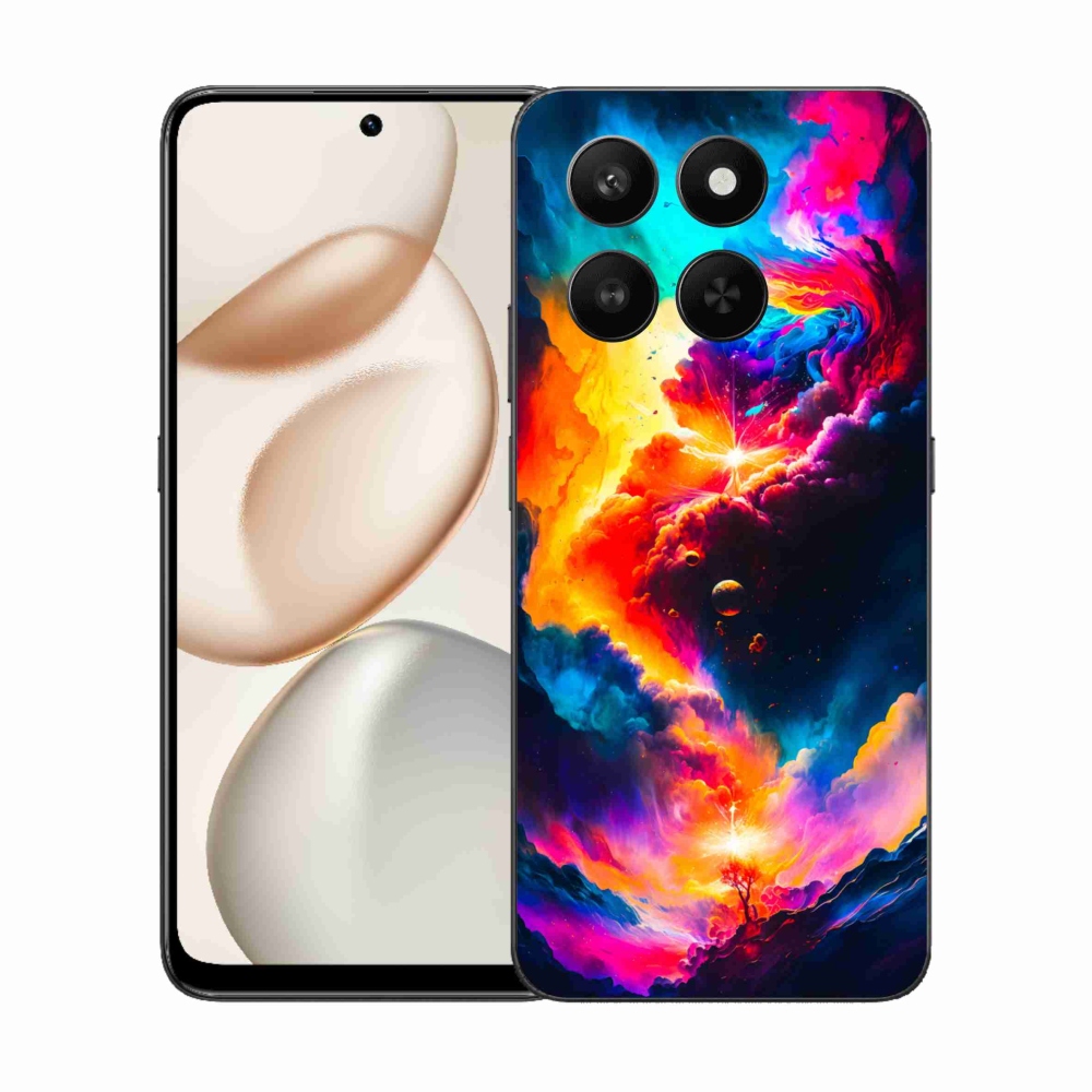 Gelový kryt mmCase na Honor 400 Smart 5G/4G/Honor X7d - abstraktní motiv