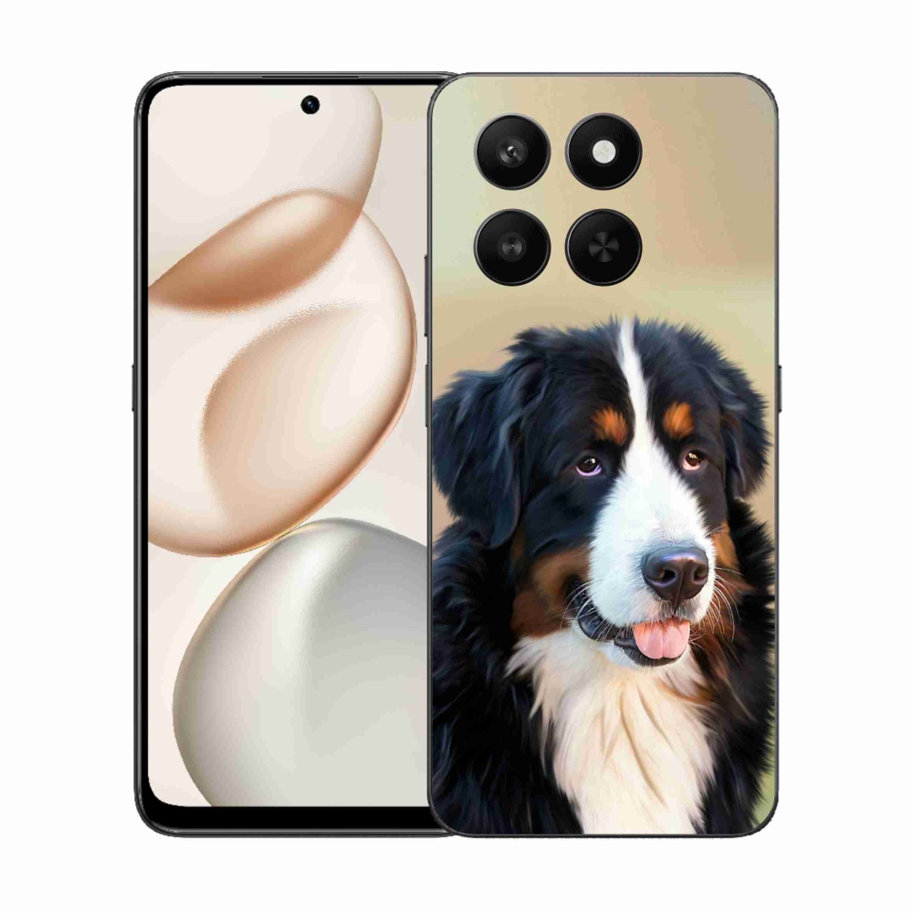 Gelový kryt mmCase na Honor 400 Smart 5G/4G/Honor X7d - bernský salašnický pes