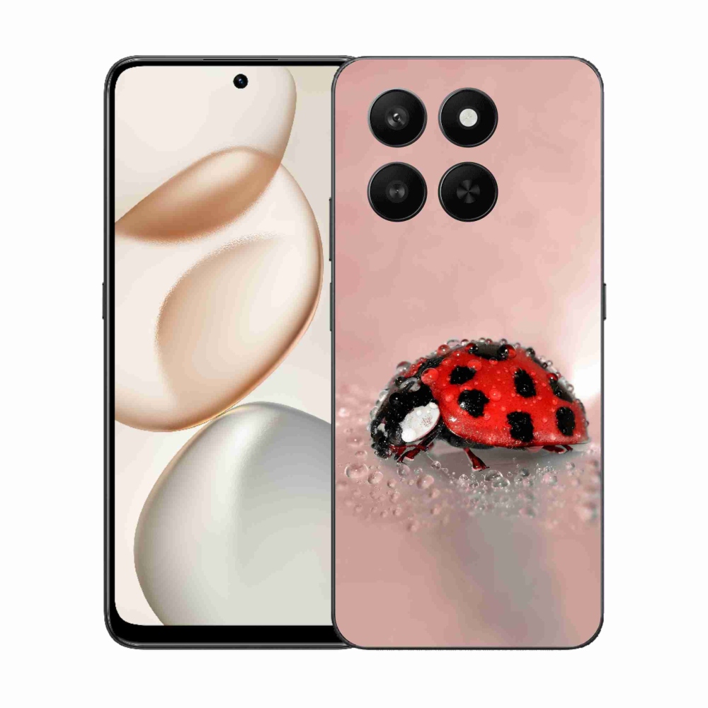 Gelový kryt mmCase na Honor 400 Smart 5G/4G/Honor X7d - beruška