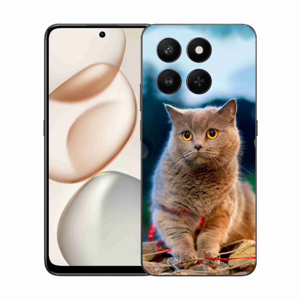 Gelový kryt mmCase na Honor 400 Smart 5G/4G/Honor X7d - britská modrá 2