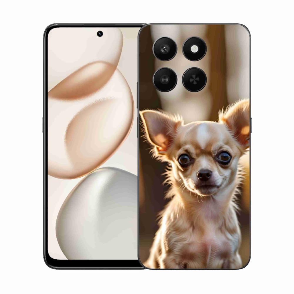 Gelový kryt mmCase na Honor 400 Smart 5G/4G/Honor X7d - čivava 6
