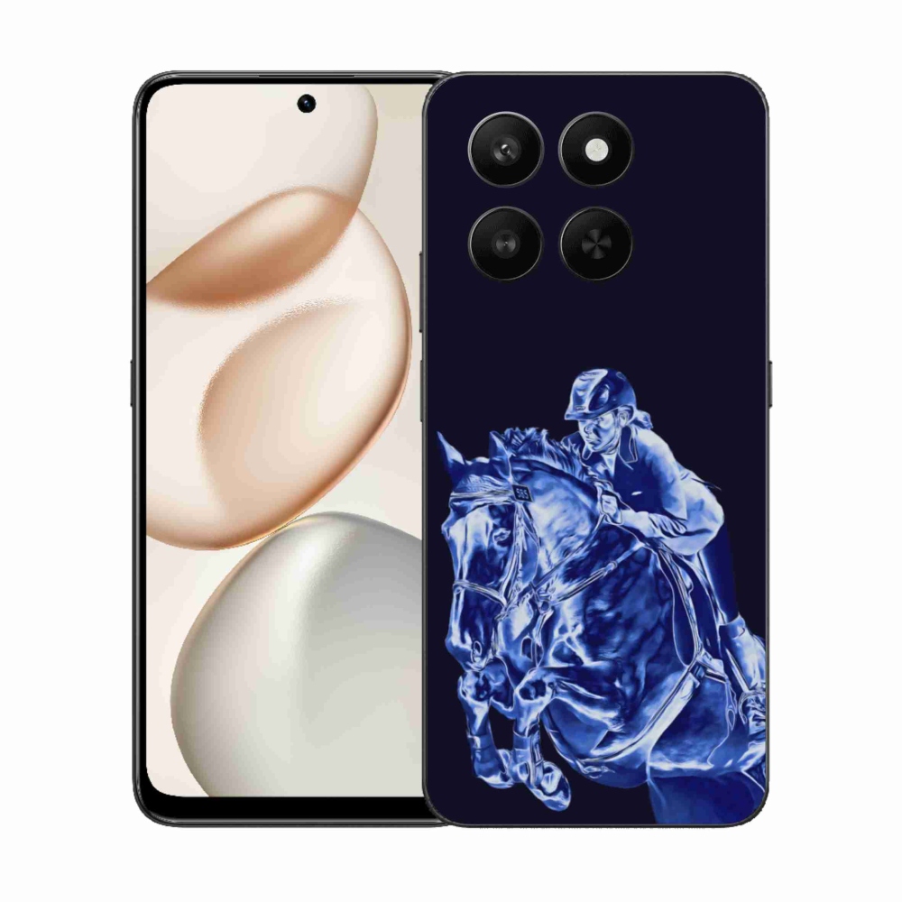 Gelový kryt mmCase na Honor 400 Smart 5G/4G/Honor X7d - dostihový kůň
