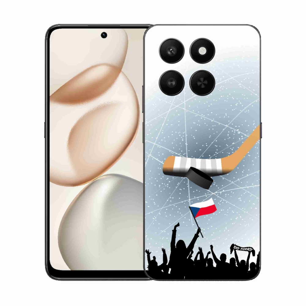 Gelový kryt mmCase na Honor 400 Smart 5G/4G/Honor X7d - fanoušci hokeje