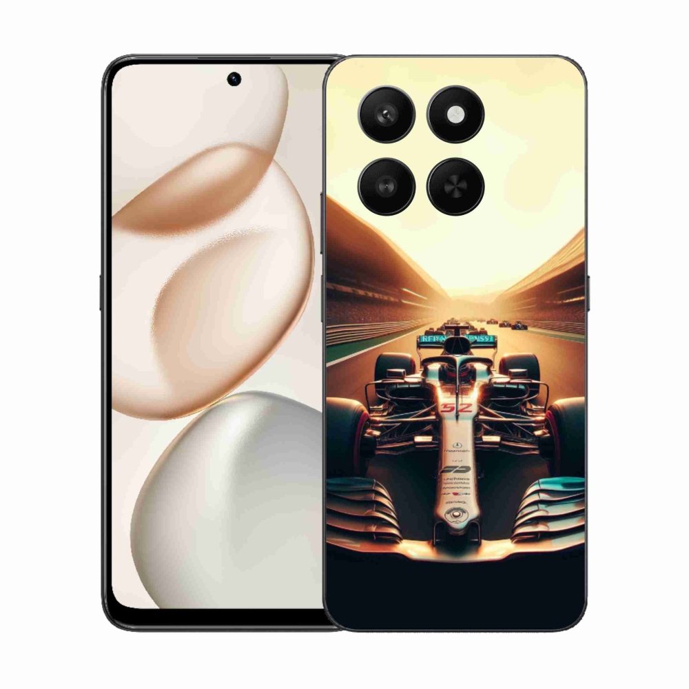 Gelový kryt mmCase na Honor 400 Smart 5G/4G/Honor X7d - formule 1