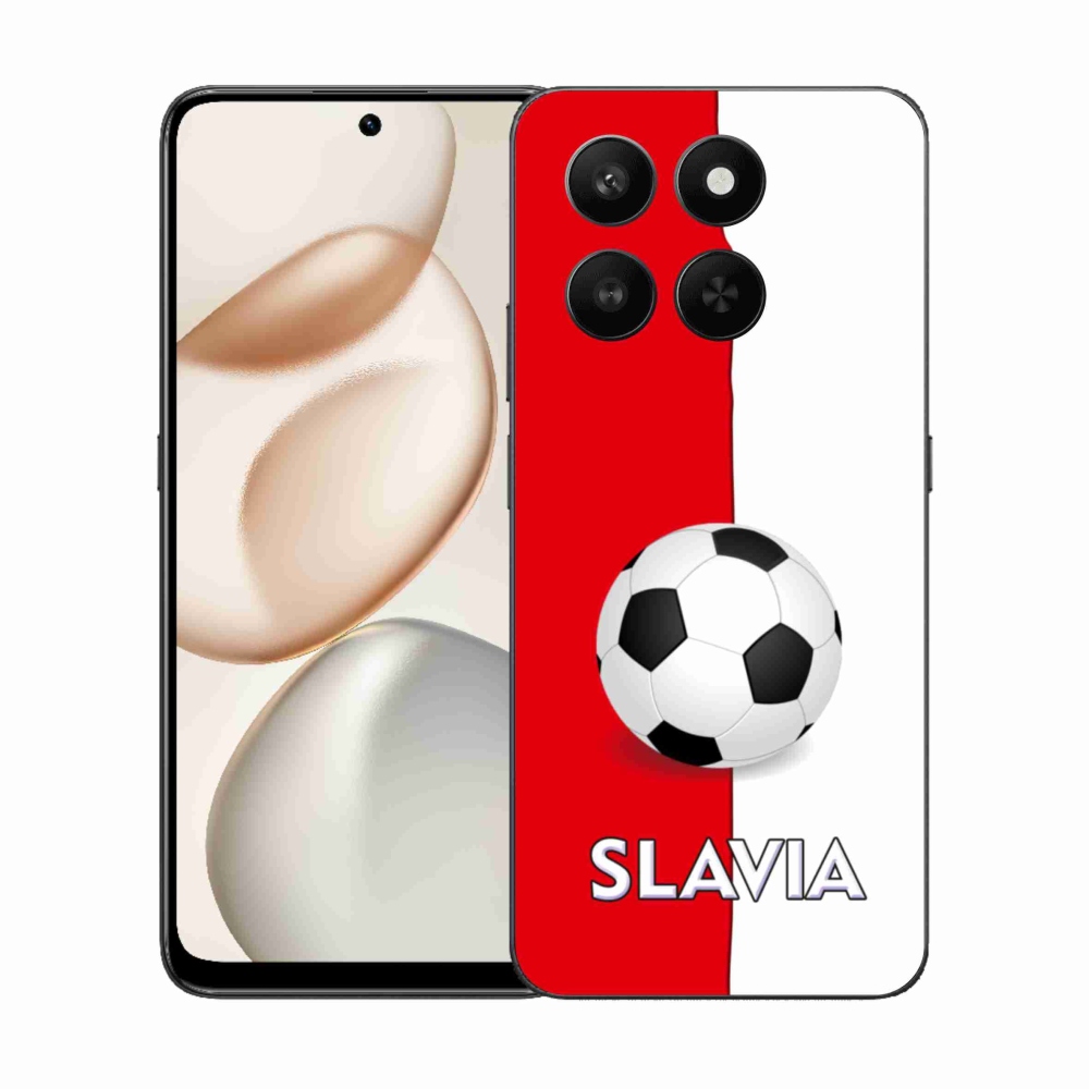 Gelový kryt mmCase na Honor 400 Smart 5G/4G/Honor X7d - fotbal 2
