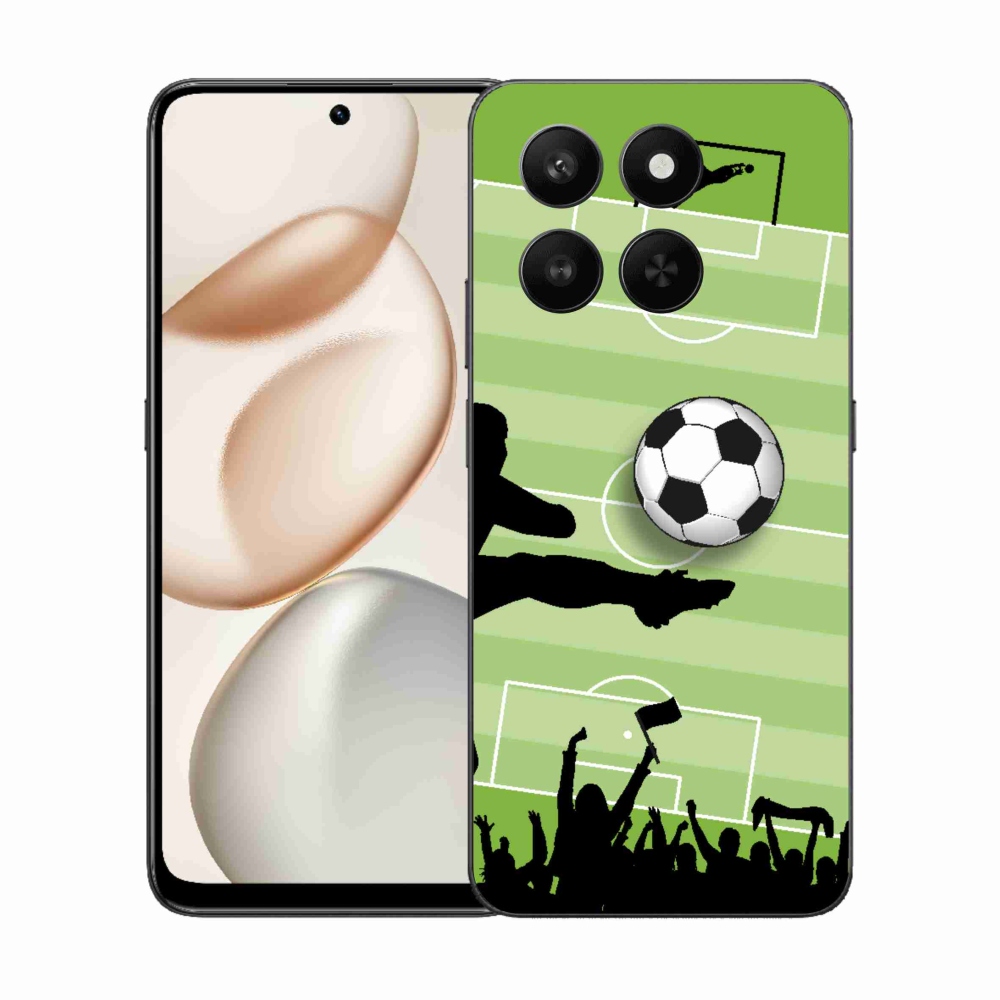 Gelový kryt mmCase na Honor 400 Smart 5G/4G/Honor X7d - fotbal 3