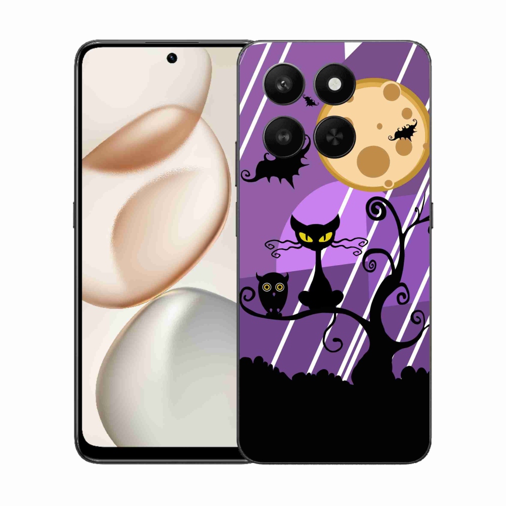 Gelový kryt mmCase na Honor 400 Smart 5G/4G/Honor X7d - halloween