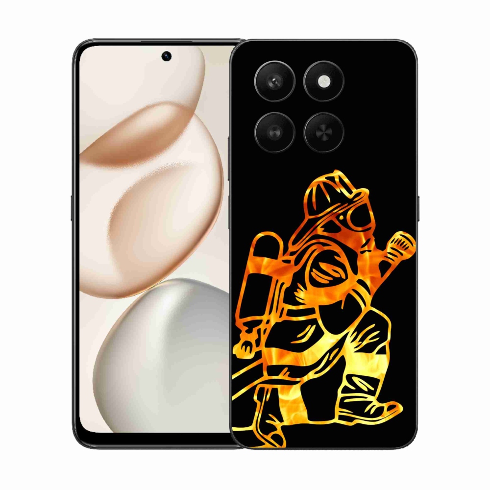 Gelový kryt mmCase na Honor 400 Smart 5G/4G/Honor X7d - hasič 1