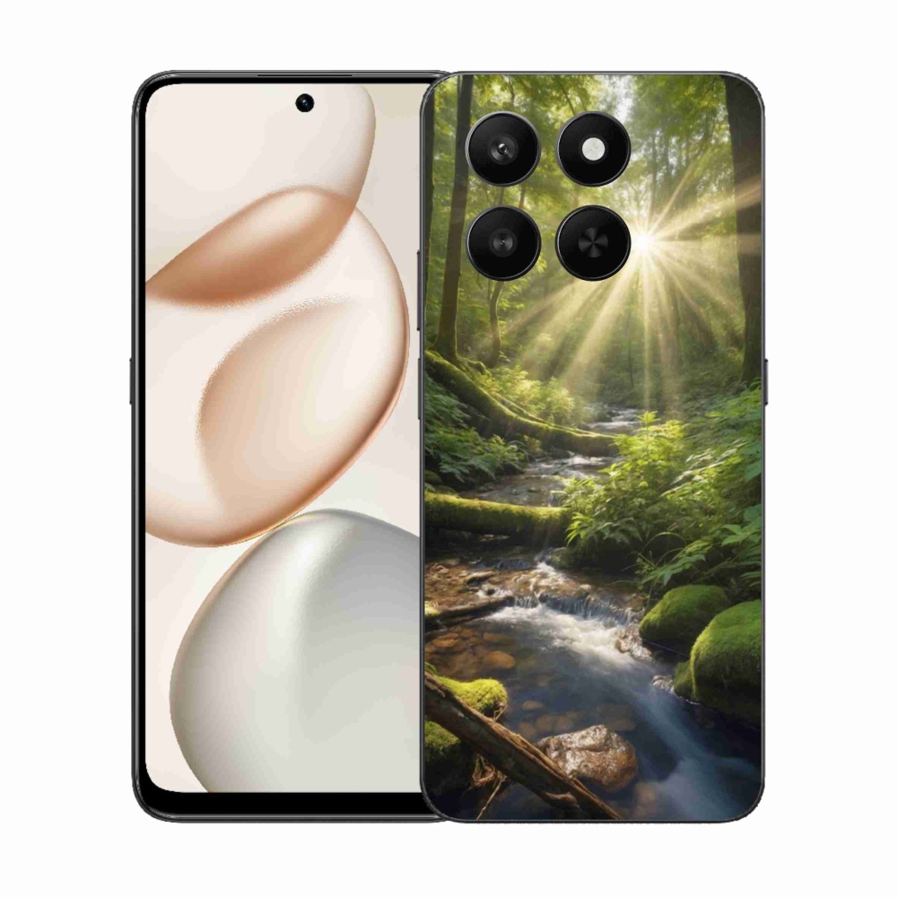 Gelový kryt mmCase na Honor 400 Smart 5G/4G/Honor X7d - hlubina lesa