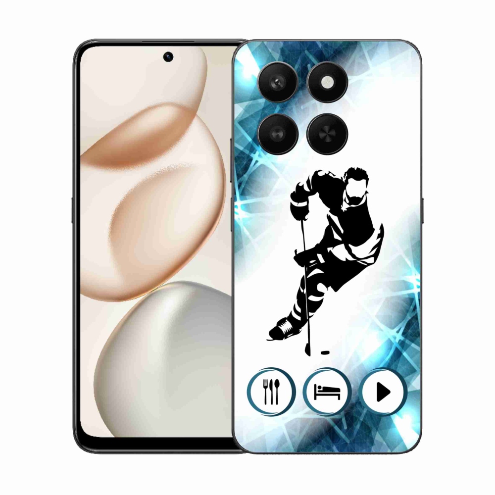 Gelový kryt mmCase na Honor 400 Smart 5G/4G/Honor X7d - hokej 1
