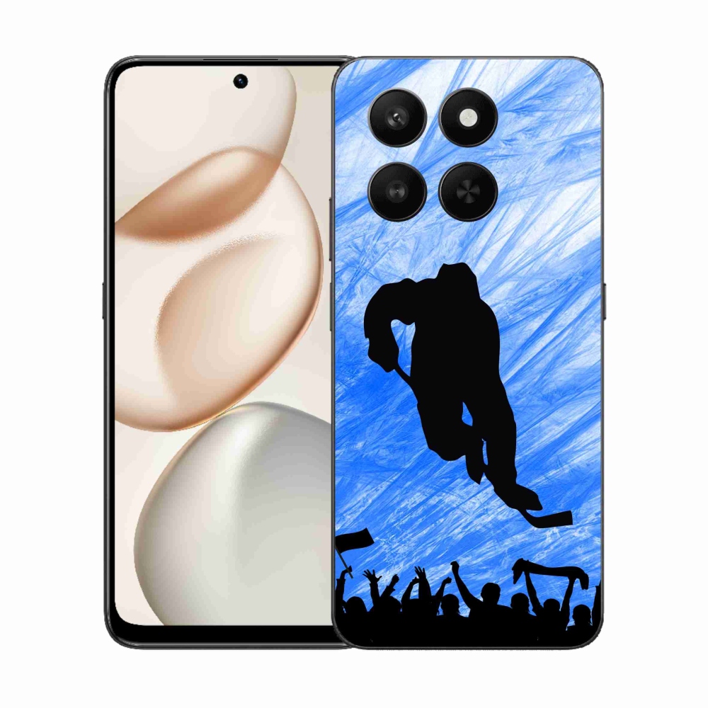 Gelový kryt mmCase na Honor 400 Smart 5G/4G/Honor X7d - hokejový hráč