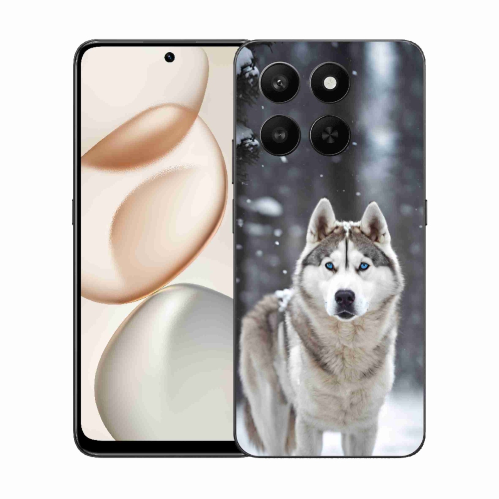 Gelový kryt mmCase na Honor 400 Smart 5G/4G/Honor X7d - husky 2