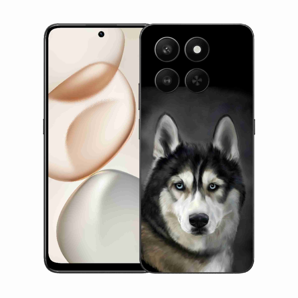 Gelový kryt mmCase na Honor 400 Smart 5G/4G/Honor X7d - husky