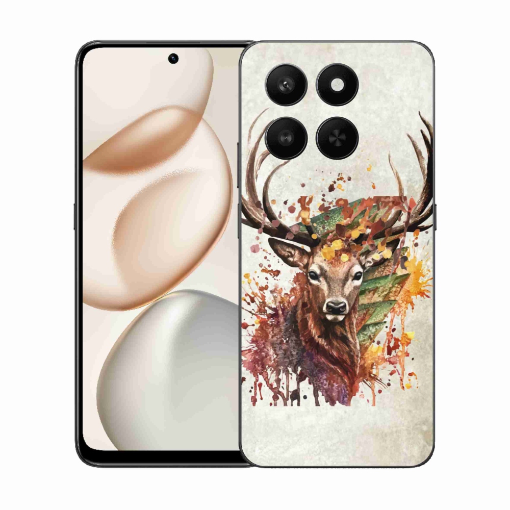 Gelový kryt mmCase na Honor 400 Smart 5G/4G/Honor X7d - jelen 1