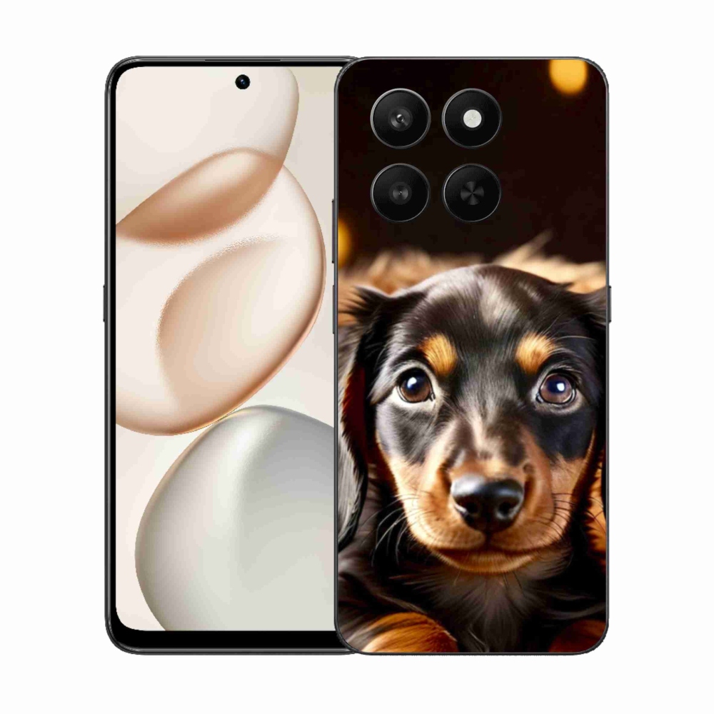 Gelový kryt mmCase na Honor 400 Smart 5G/4G/Honor X7d - jezevčík