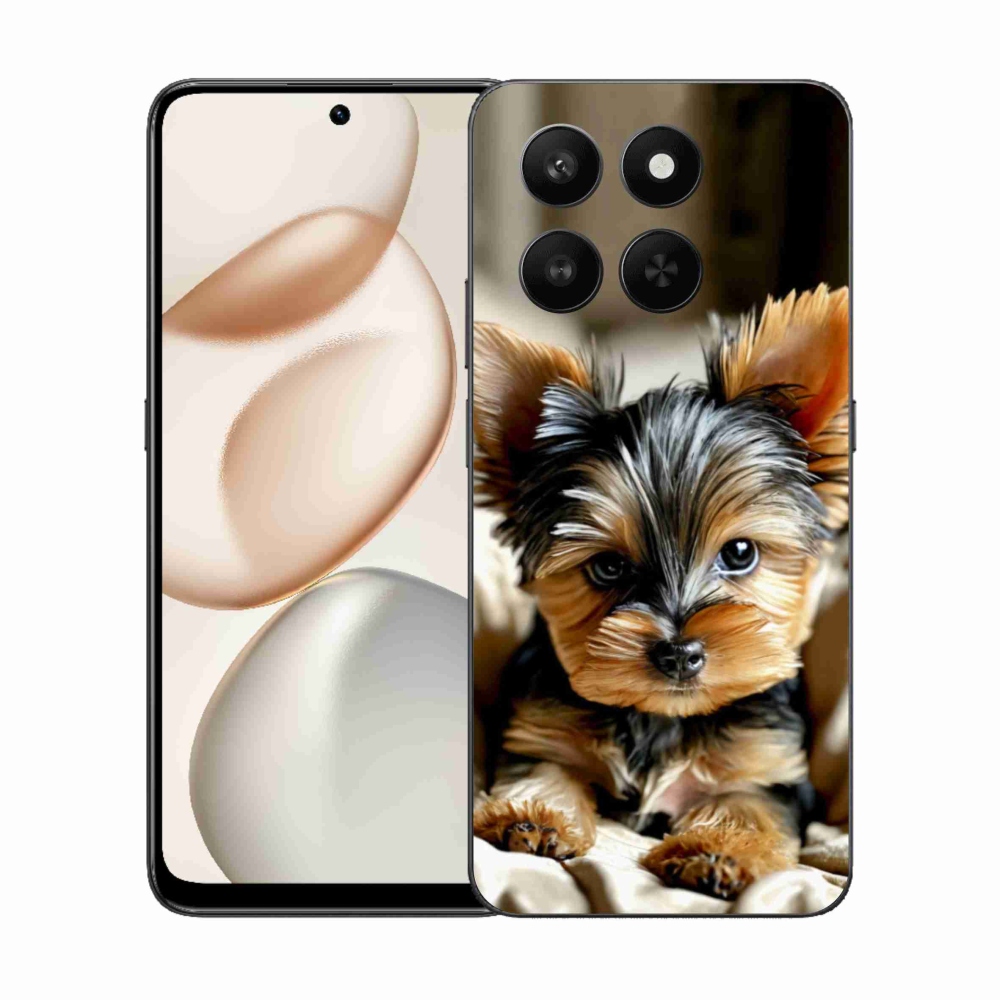 Gelový kryt mmCase na Honor 400 Smart 5G/4G/Honor X7d - jorkšír 11