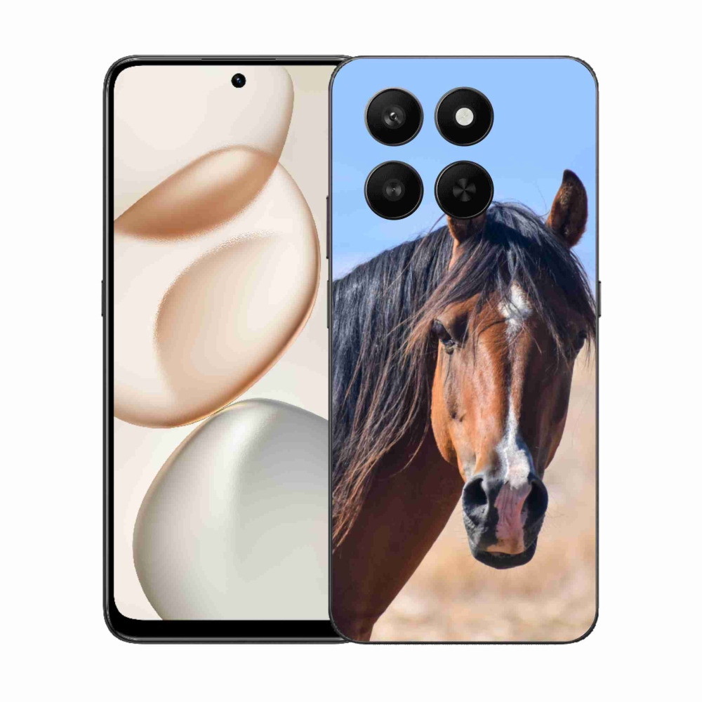Gelový kryt mmCase na Honor 400 Smart 5G/4G/Honor X7d - klidný kůň