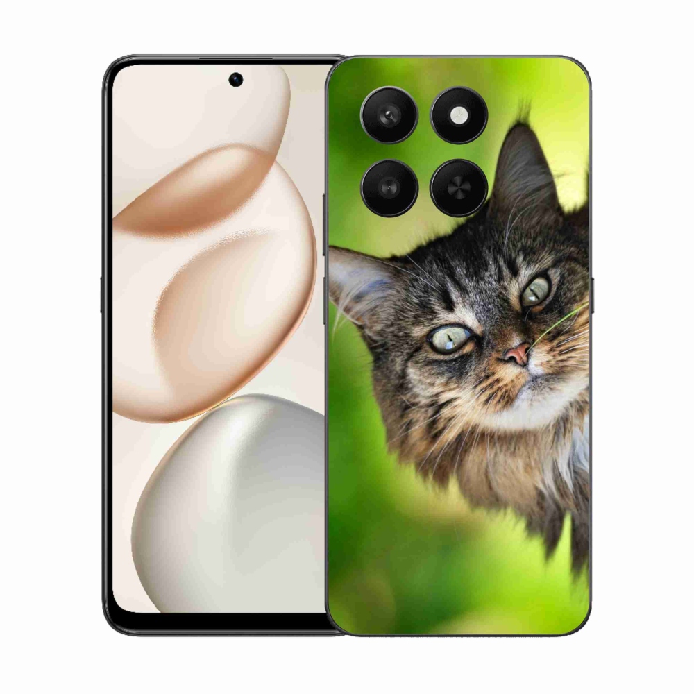 Gelový kryt mmCase na Honor 400 Smart 5G/4G/Honor X7d - kočka 3