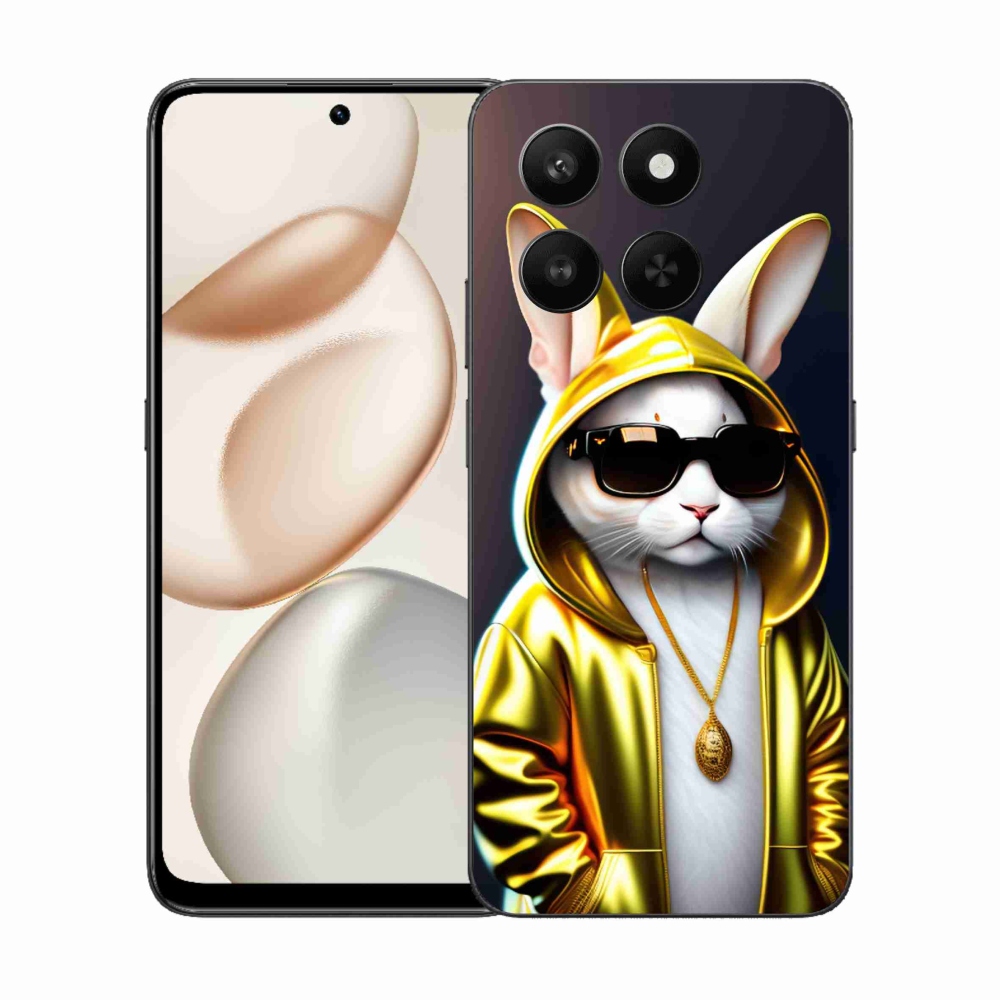 Gelový kryt mmCase na Honor 400 Smart 5G/4G/Honor X7d - kočka boss