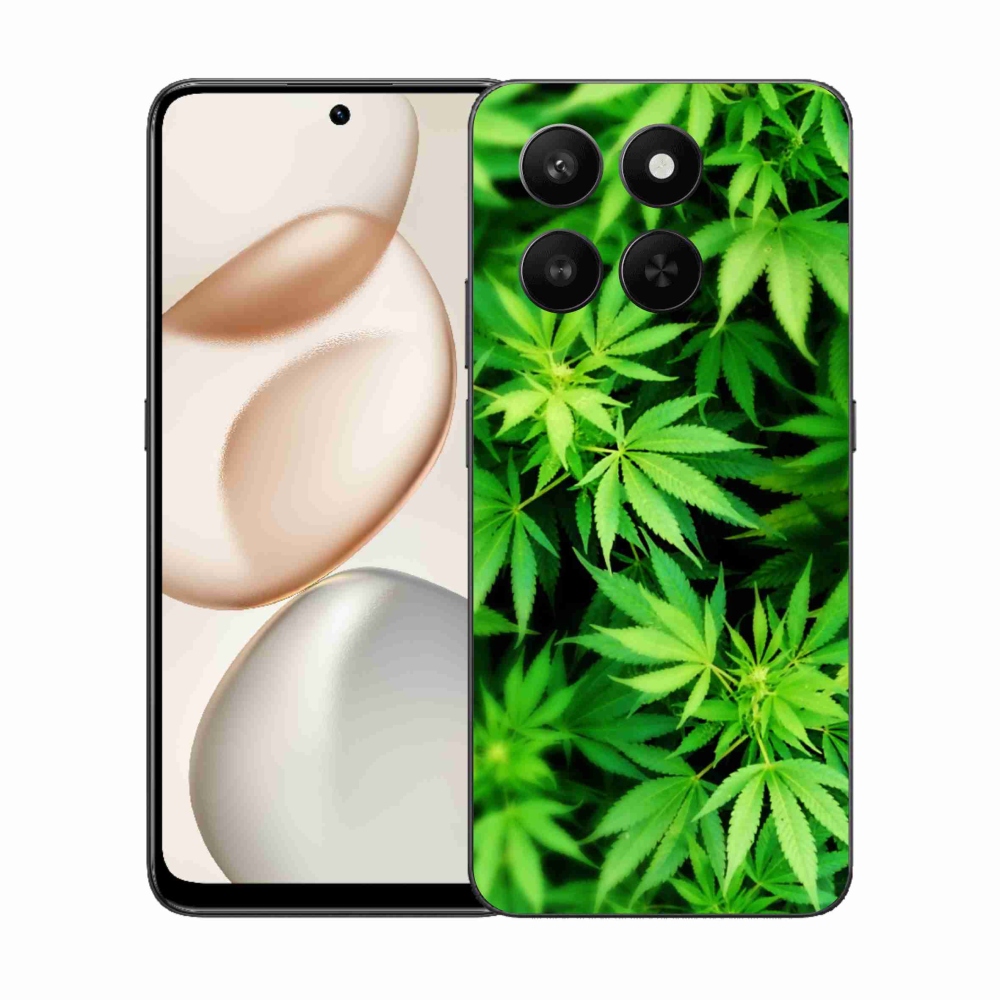 Gelový kryt mmCase na Honor 400 Smart 5G/4G/Honor X7d - konopí 3