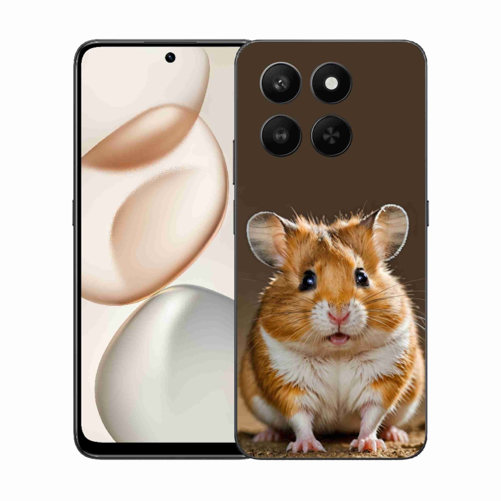 Gelový kryt mmCase na Honor 400 Smart 5G/4G/Honor X7d - křeček