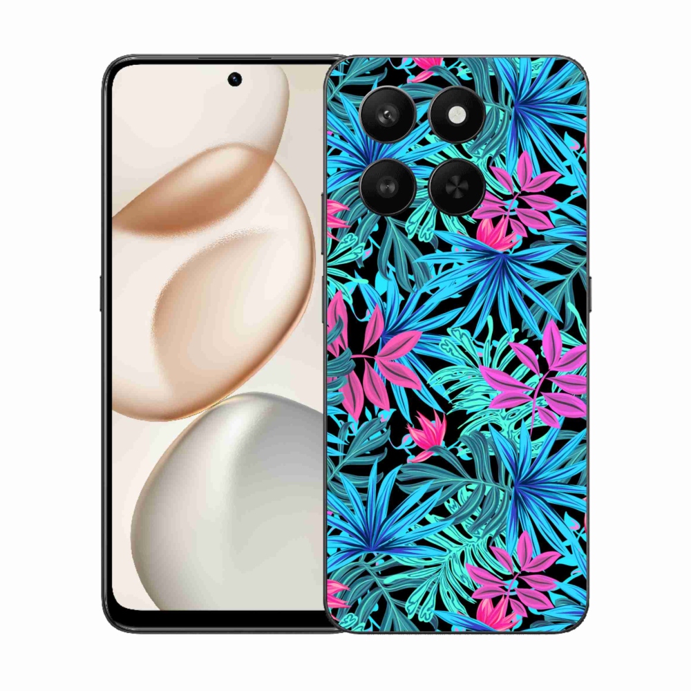 Gelový kryt mmCase na Honor 400 Smart 5G/4G/Honor X7d - květiny 3