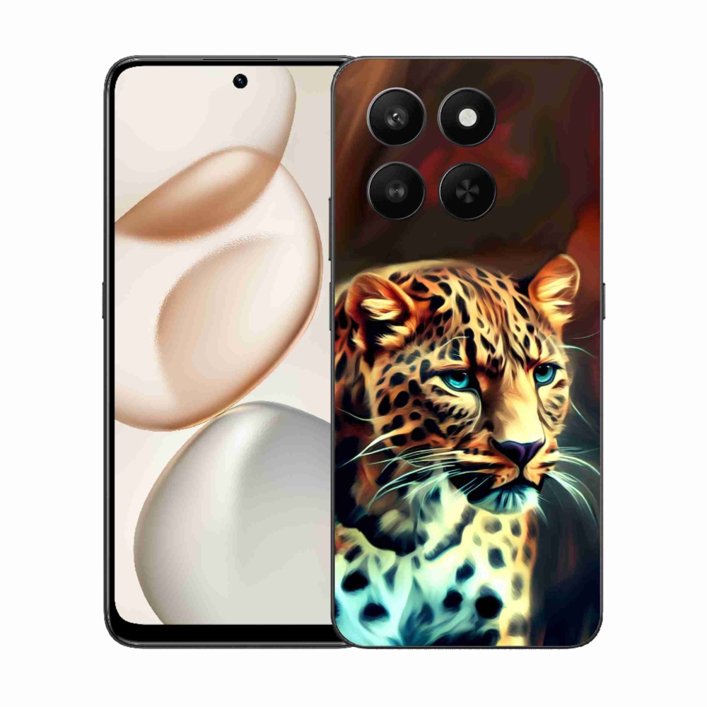 Gelový kryt mmCase na Honor 400 Smart 5G/4G/Honor X7d - leopard