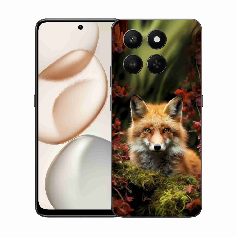 Gelový kryt mmCase na Honor 400 Smart 5G/4G/Honor X7d - liška v lese