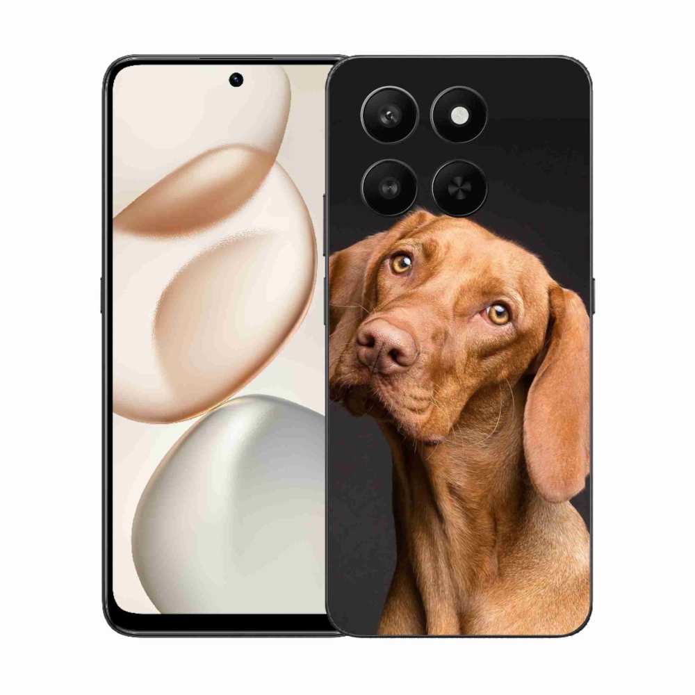 Gelový kryt mmCase na Honor 400 Smart 5G/4G/Honor X7d - maďarský ohař