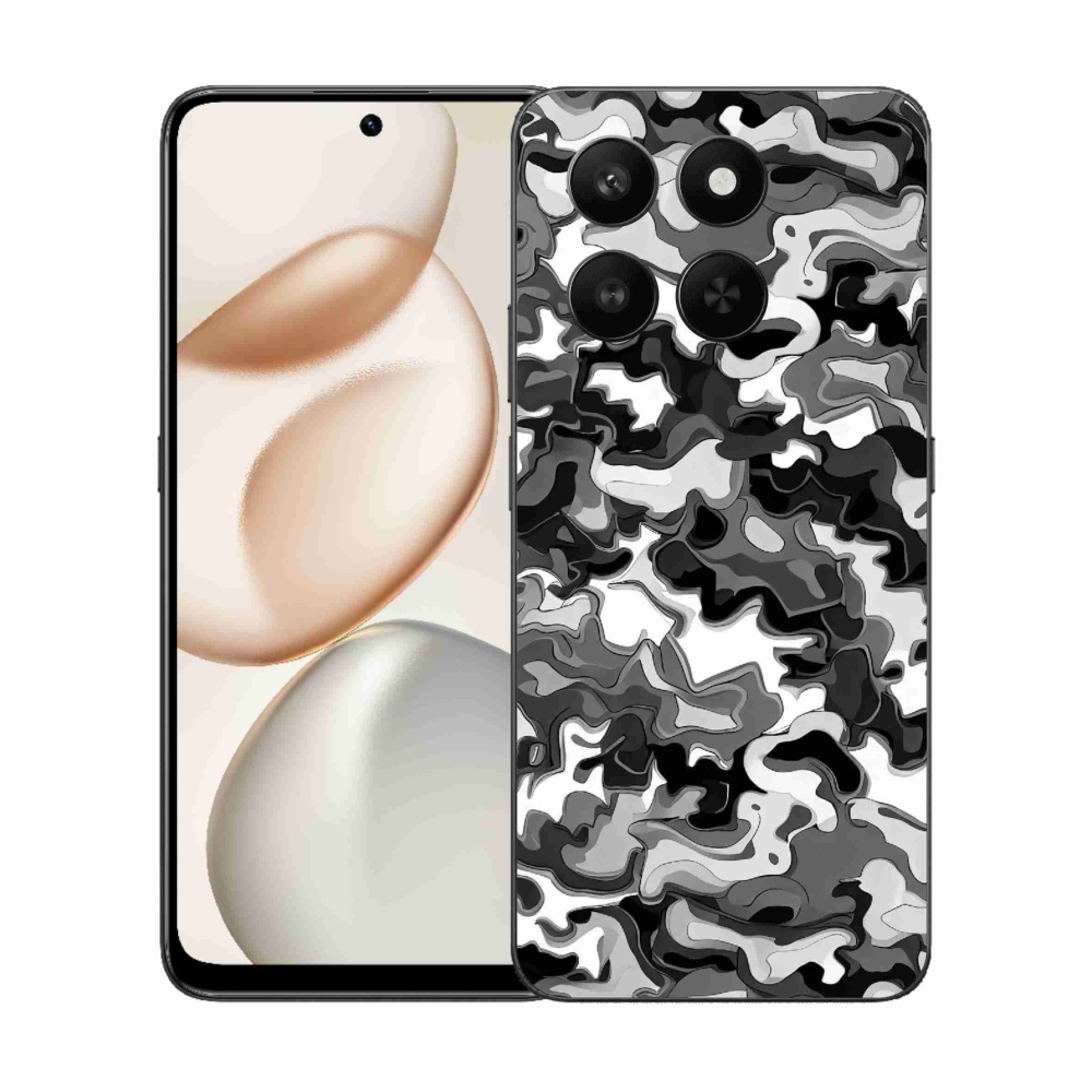 Gelový kryt mmCase na Honor 400 Smart 5G/4G/Honor X7d - maskáčový vzor 3